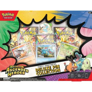 Pokemon - Ascended Heroes First Partners Deluxe Pin Collection