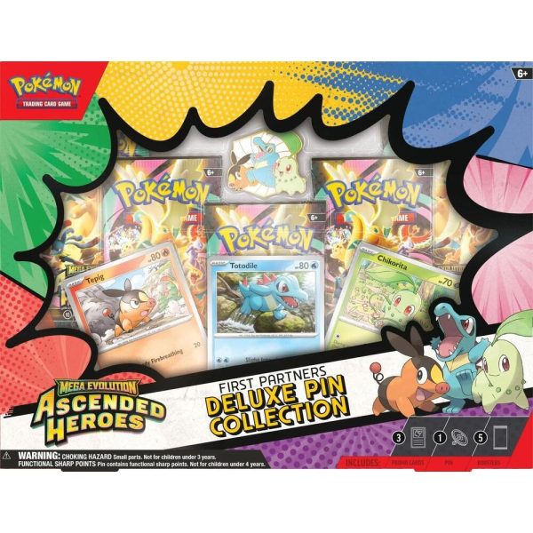 Pokemon – Ascended Heroes First Partners Deluxe Pin Collection ...