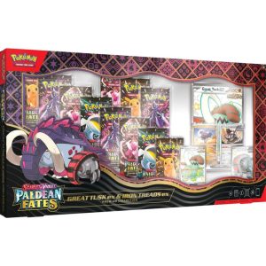 Pokemon - Paldean Fates Great Tusk ex & Iron Treads ex Premium Collection